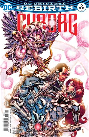 Cyborg (2016) issue 6-B Carlos D'Anda Cover