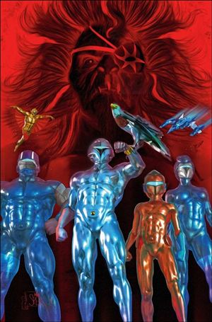 Silverhawks (2025) issue 3-ZF Mark Spears Red Back Virgin Symbol 1:20 Cover