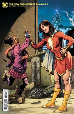 New Champion of Shazam! issue 1-C Gary Frank 1:25 Cardstock Cover