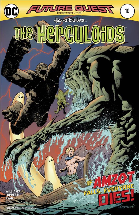 Future Quest Presents issue 10 Aaron Lopresti Cover