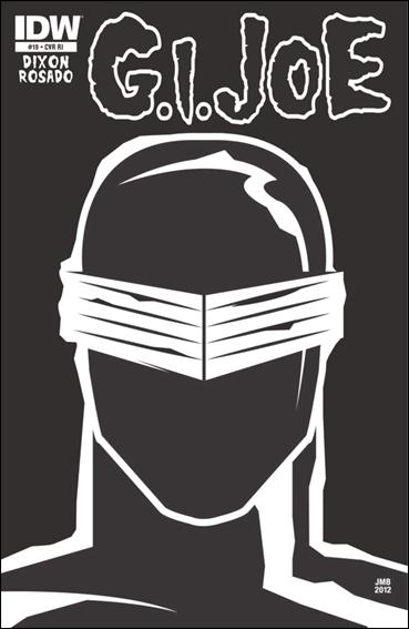 G.I. Joe (2011) issue 19-B James Biggie 1:10 "Rock Poster" Cover
