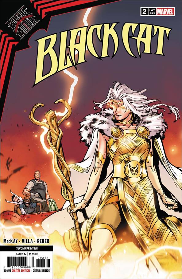 Black Cat (2021) issue 2-F C.F. Villa Cover (2nd Printing)