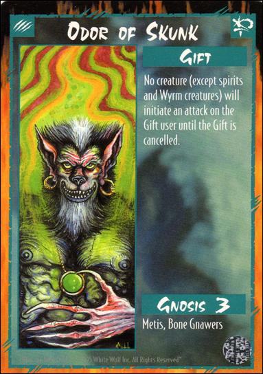 Rage Limited (Base Set) card 185 Odor of Skunk 
