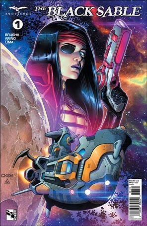 Black Sable issue 1-B Sean Chen Cover