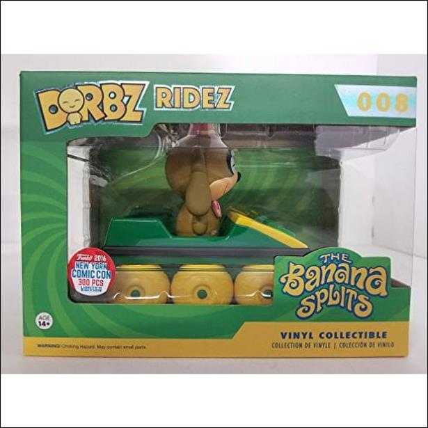 Dorbz Ridez figure 8 Banana Buggy with Fleegle (NYCC) 1/300