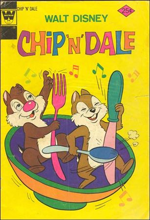 Walt Disney Chip 'n' Dale (1967) issue 30-B Whitman Cover