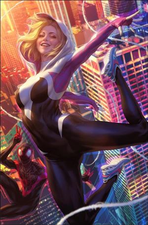 Spider-Society (2024) issue 1-F Stanley 'Artgerm' Lau Virgin 1:100 Cover