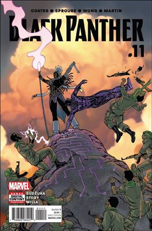 Black Panther (2016) issue 11 Brian Stelfreeze Cover