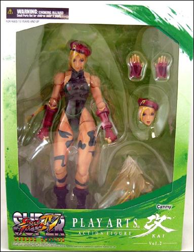 Super Street Fighter IV (Play Arts ~ Kai)  figure 3 Cammy