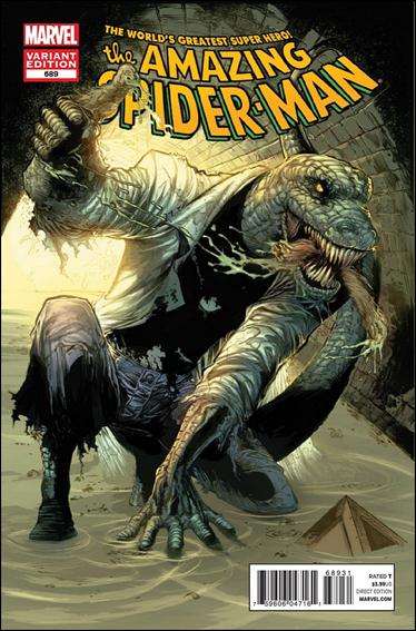 Amazing Spider-Man (1963) issue 689-B Matthew Clark 1:25 "Lizard" Cover