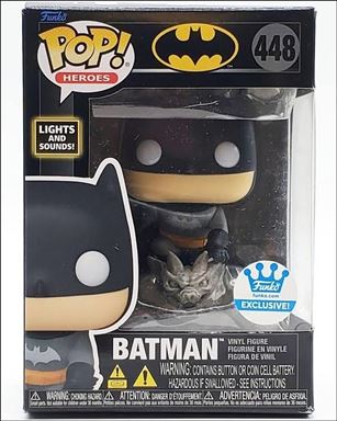 POP! Heroes figure 448 Batman (Lights & Sound)