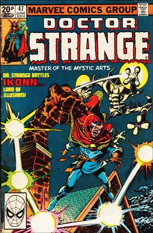 Doctor Strange (1974) issue 47-B UK Price Cover