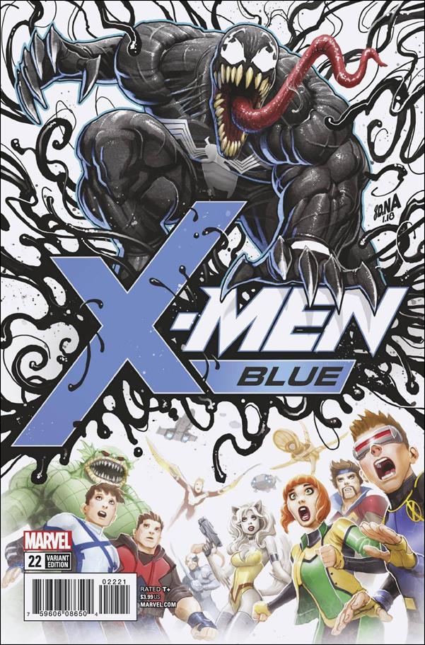 X-Men: Blue issue 22-B David Nakayama 1:50 Cover