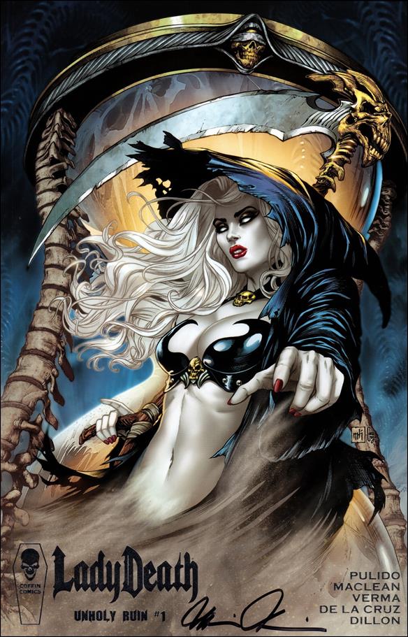 Lady Death: Unholy Ruin (2017) issue 1 Mike Krome Cover