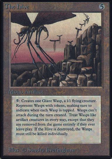 Magic the Gathering: Limited Edition Alpha (Base Set) card 247 The Hive
