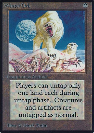 Magic the Gathering: Limited Edition Alpha (Base Set) card 275 Winter Orb