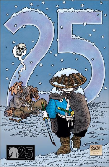 Usagi Yojimbo (1996) issue 136-B 1:10 "25th Anniversary" Cover