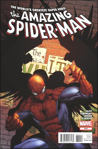 Amazing Spider-Man (1963) issue 674 Giuseppe Camuncoli Cover