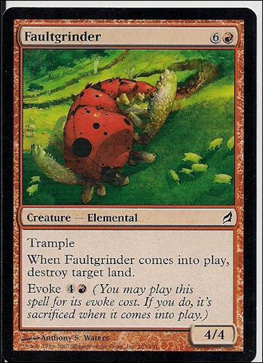Magic the Gathering: Lorwyn (Base Set) card 163 Faultgrinder