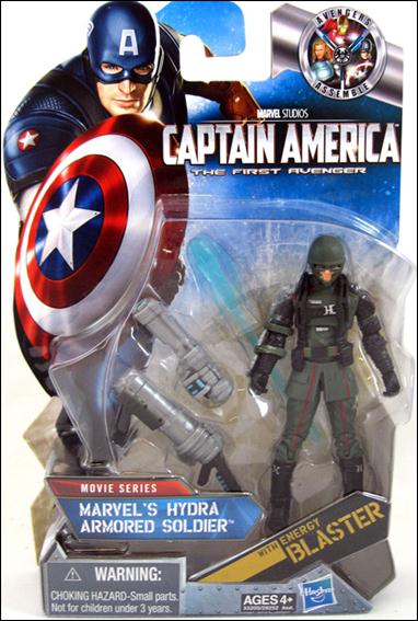 Captain America: The First Avenger figure 12-B HYDRA Armored Soldier - Black (Movie Series)