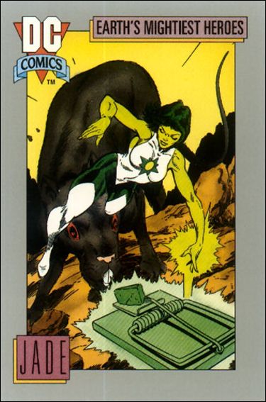 DC Cosmic Cards (Base Set) card 59 Jade