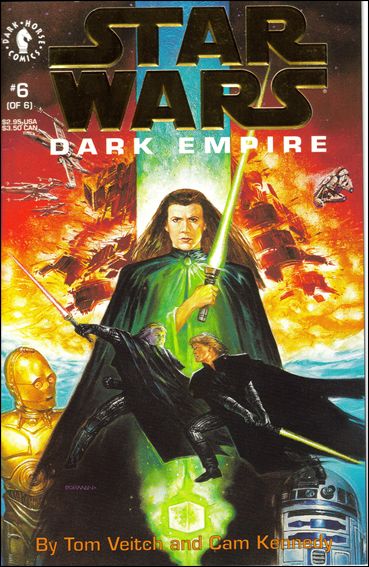 Star Wars: Dark Empire issue 6-B Gold Foil Cover