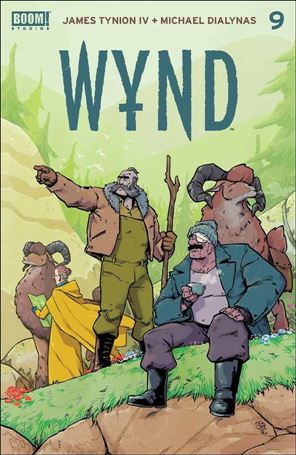 Wynd issue 9 Michael Dialynas Cover