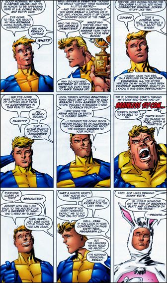 Hero Squared: X-Tra Sized Special issue 1-C Brainless Sitcom Cover