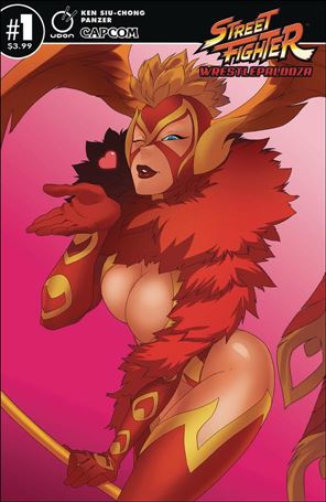 Street Fighter: Wrestlepalooza issue 1-C Hanzo Steinbach Cover
