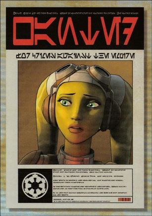 Star Wars Galaxy 2018 (Wanted Posters Subset) card P-3 Hera Syndulla