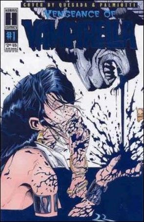 Vengeance of Vampirella (1994) issue 1-D Royal Blue Comic Cavalcade Cover 1/100