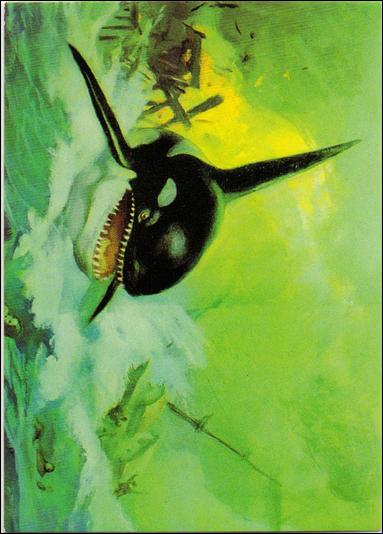 Frazetta II: The Legend Continues  (Base Set) card 43 Orca, Killer Whale