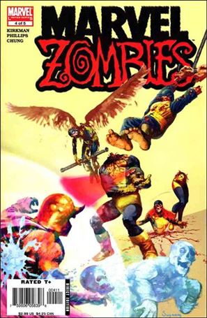 Marvel Zombies (2006) issue 4 X-Men #1 (1963) Cover