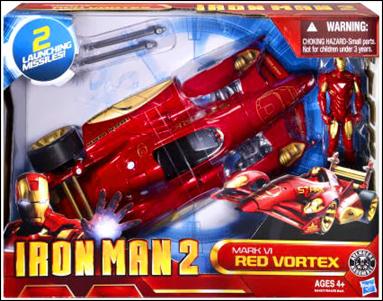 Iron Man 2 (Vehicles) figure 1 Mark VI - Red Vortex