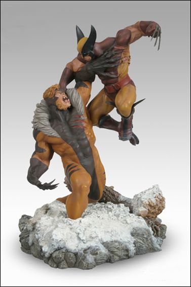 Marvel Versus Series Dioramas item 1 Wolverine vs Sabretooth 1/1500