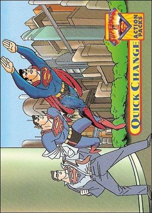 Superman Action Packs (Brainiac Attack Game Base Set) card 11 Quick Change