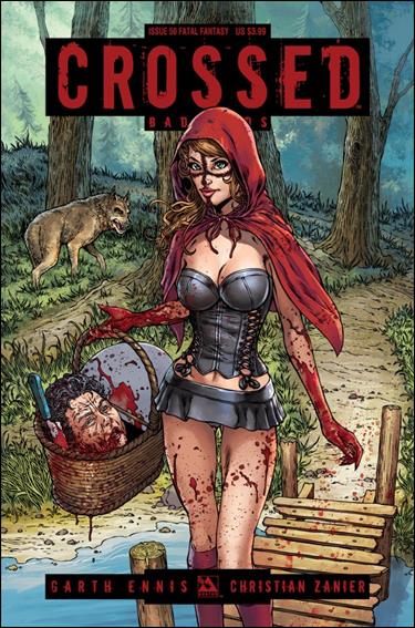 Crossed: Badlands issue 50-E Fatal Fantasy Cover