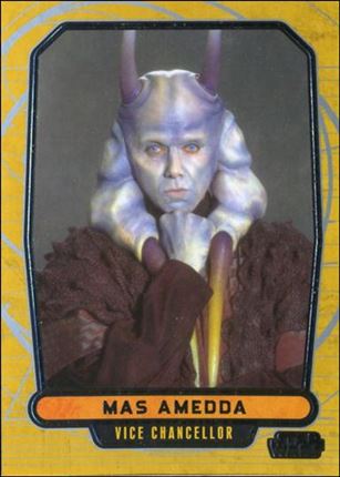 Star Wars Galactic Files (Base Set) card 30 Mas Amedda Vice Chancellor