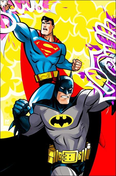Batman/Superman: World's Finest issue 31-G Marco D'Alfonso 1:25 Cardstock Cover