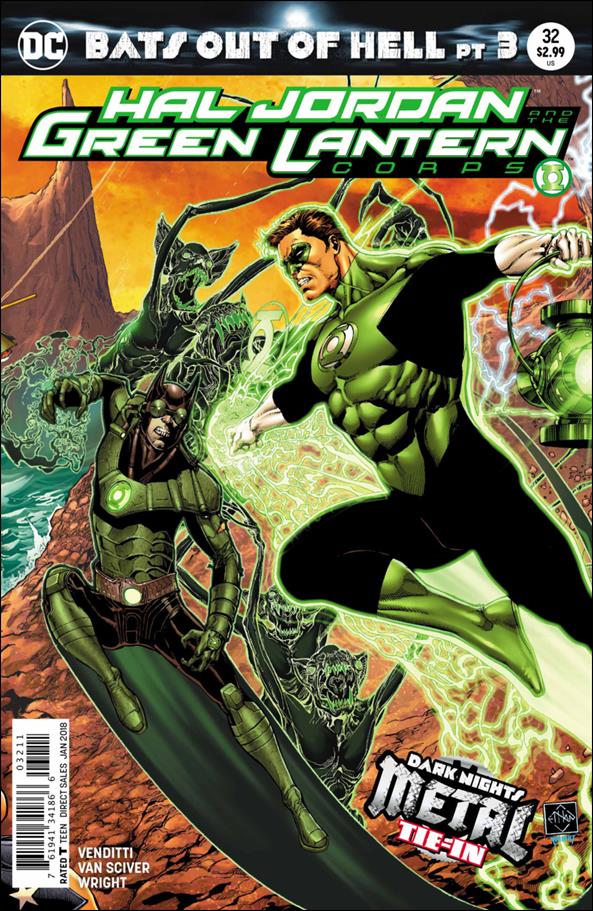 Hal Jordan and the Green Lantern Corps issue 32 Ethan Van Sciver Cover