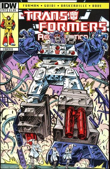 Transformers: Regeneration One issue 97-B Guido Guidi Cover