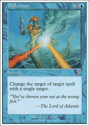 Magic the Gathering: 7th Edition (Base Set) card 69 Deflection