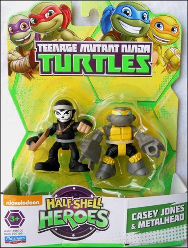 Teenage Mutant Ninja Turtles: Half-Shell Heroes figure 5 Casey Jones & Metalhead