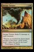 Magic the Gathering: Planechase (Base Set) card 94 Savage Twister