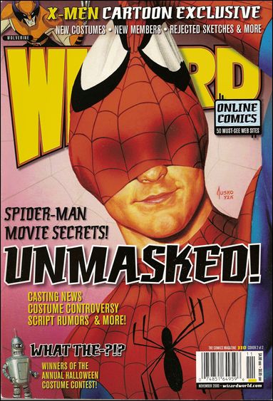 Wizard: The Comics Magazine issue 110-B Joe Jusko Spider-Man Cover