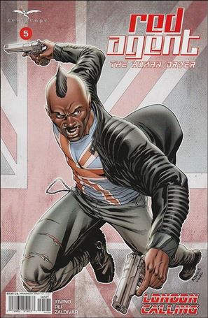 Red Agent: The Human Order issue 5-B Robert Atkins Cover
