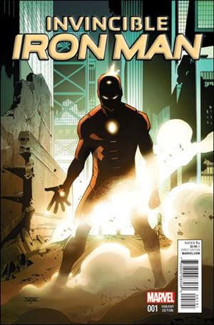 Invincible Iron Man (2015)  issue 1-M Mahmud Asrar Young Guns Cover