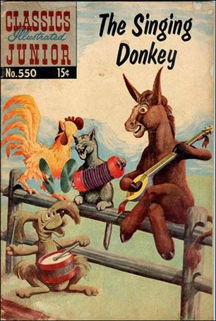 Classics Illustrated Junior issue 550-C HRN 568
