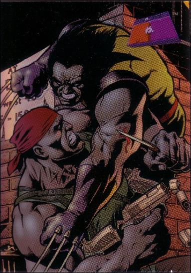 Marvel vs WildStorm (Chromium Refractor Parallel Base Set) card 50 Deathblow/Wolverine (Part 2)