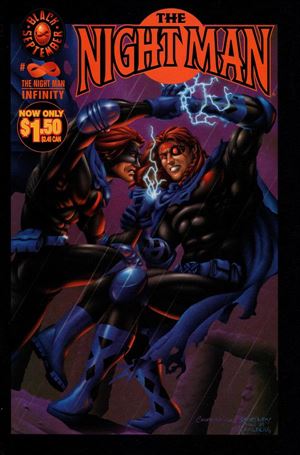 Night Man (1995) issue Infinity-B Painted Cover